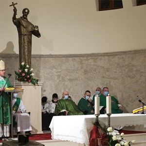 Biskup Gorski predvodio misno slavlje drugoga dana trodnevnice uoči Stepinčeva